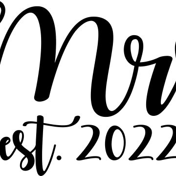 Artwork thumbnail, Mrs. est. 2022 by Morgan Turrentine