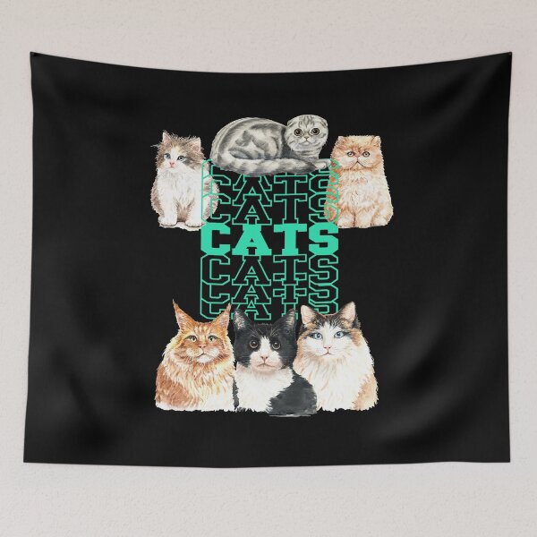 Item preview, Clowder of Cats designed and sold by LimeStorm.