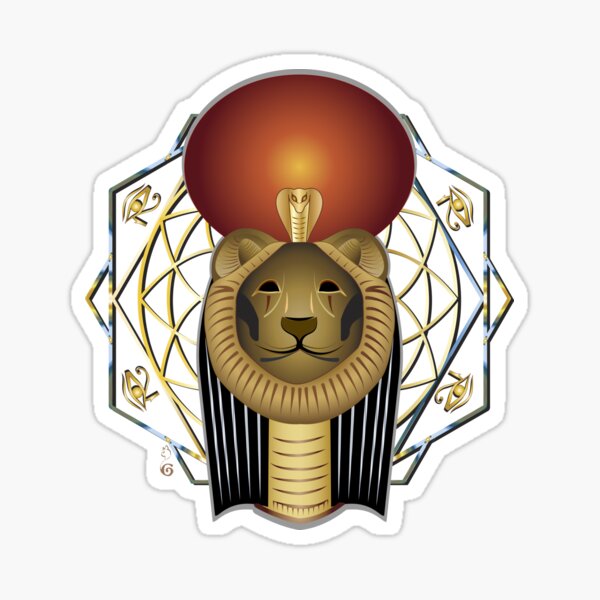 Sekhmet egyptian goddess Sticker