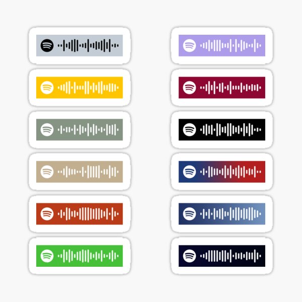 billie album wwafawdwg - spotify scan codes Sticker