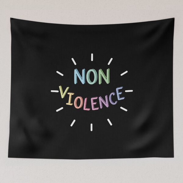 Item preview, Non Violence  designed and sold by TheBrightInk.