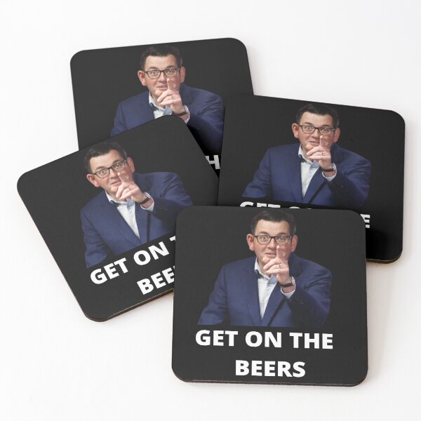 Item preview, Dan Andrews - Get On The Beers Sticker designed and sold by kenadams403.