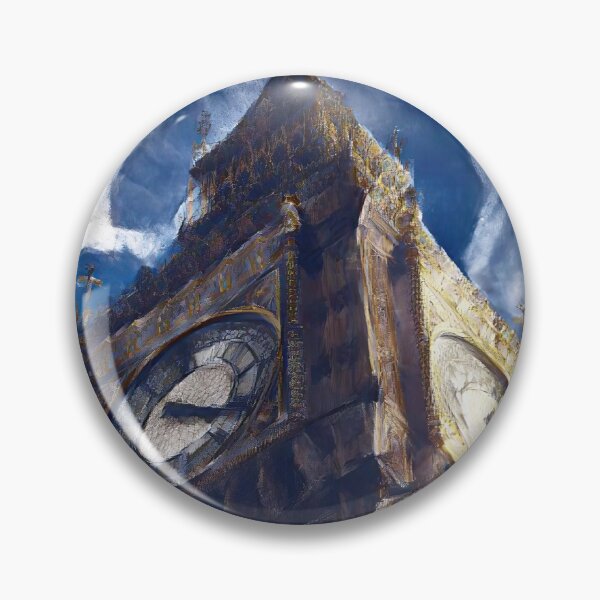 Item preview, Big Ben - Artistic Impressionist Painting designed and sold by Canavas.