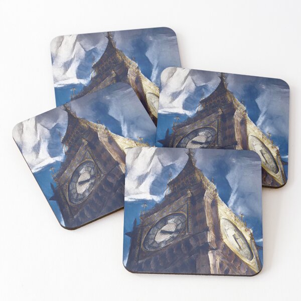Item preview, Big Ben - Artistic Impressionist Painting designed and sold by Canavas.