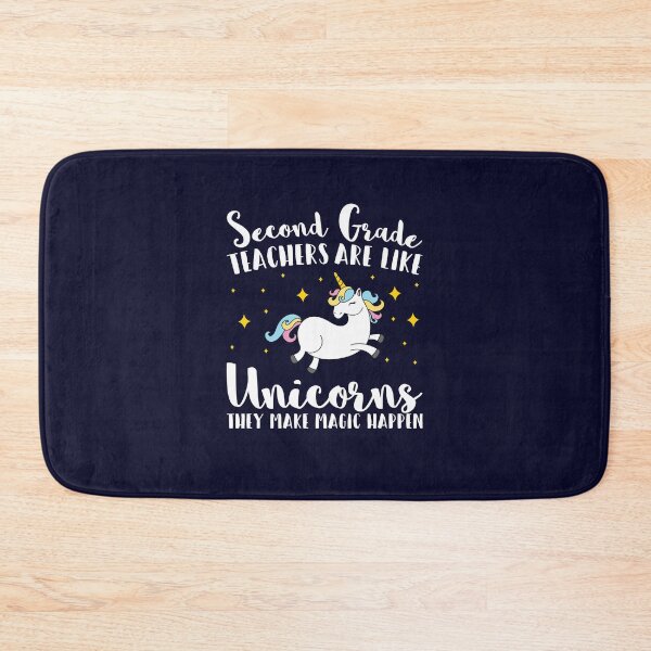 Item preview, Second Grade Teachers Are Like Unicorns They Make Magic Happen designed and sold by jaygo.