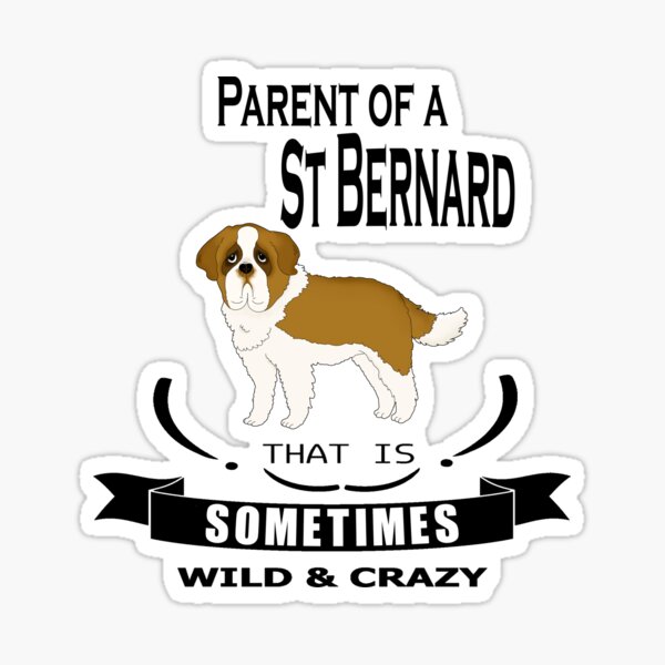 Stickers Sur Le Theme St Bernard Redbubble