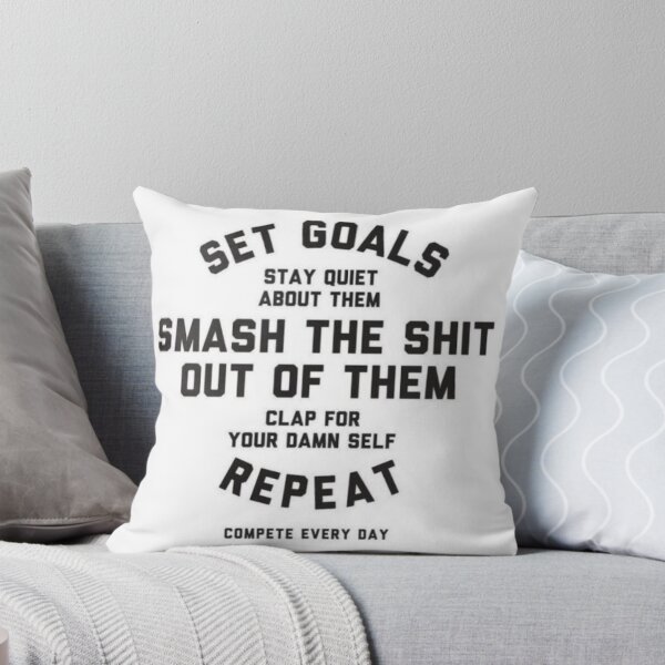 Item preview, Set goals, simple and motivational quote design  designed and sold by Lina369.
