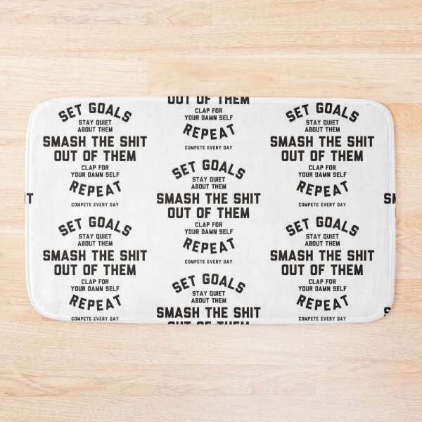 Item preview, Set goals, simple and motivational quote design  designed and sold by Lina369.