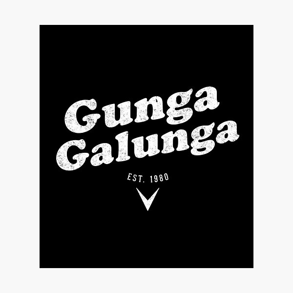 Gunga Galunga Caddyshack Full Quote Photographic Print By Primotees Redbubble