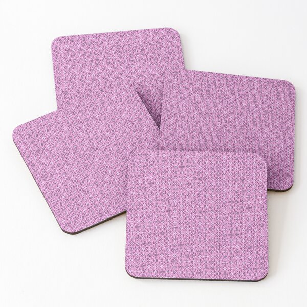 Item preview, Hot Pink Simple Embroidered Flowers Pattern designed and sold by everything4eva.