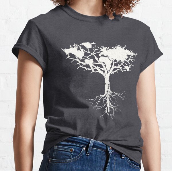 Earth tree *pearl white Classic T-Shirt