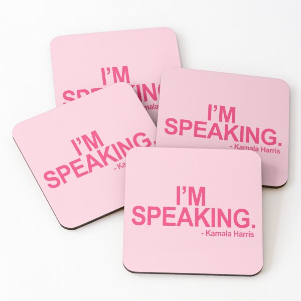 Item preview, Kamala Harris - I'm Speaking (fuschia 2) designed and sold by Thelittlelord.