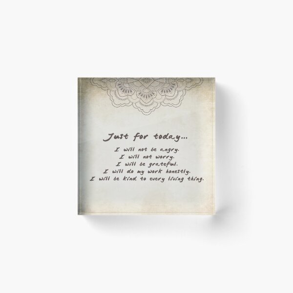 Item preview, Reiki Principles, Just For Today ... designed and sold by Creative1111.