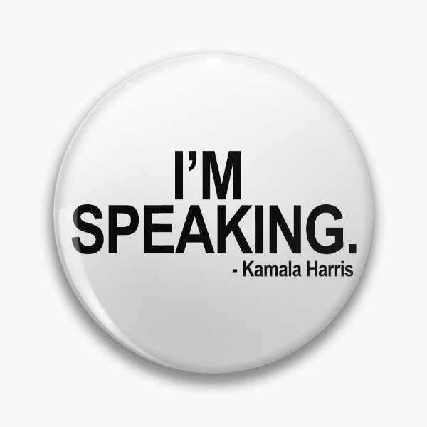 Item preview, Kamala Harris - I'm Speaking (black) designed and sold by Thelittlelord.