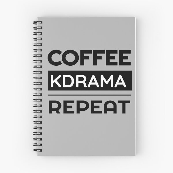 Item preview, Coffee Kdrama Repeat designed and sold by NattyTees.