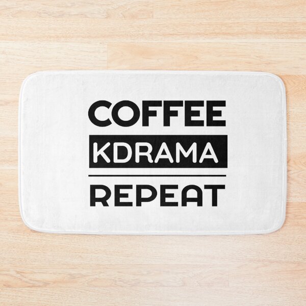 Item preview, Coffee Kdrama Repeat designed and sold by NattyTees.