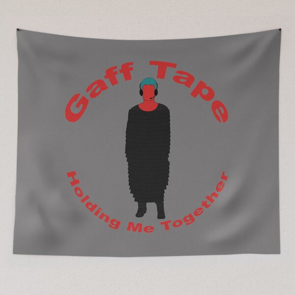 Item preview, Gaff Tape Holding Me Together designed and sold by KiannasMind.
