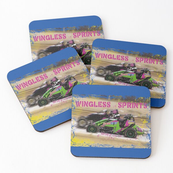 Item preview, Wingless Sprintcars ripping the dirt track designed and sold by shaynetwright.