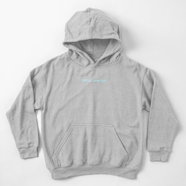 Great White Sharks Cheer Sport Kids Pullover Hoodie