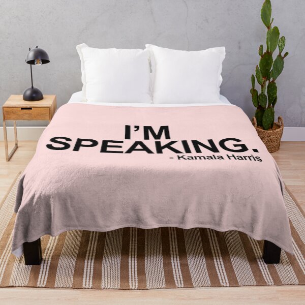 Item preview, Kamala Harris - I'm Speaking (black 2) designed and sold by Thelittlelord.