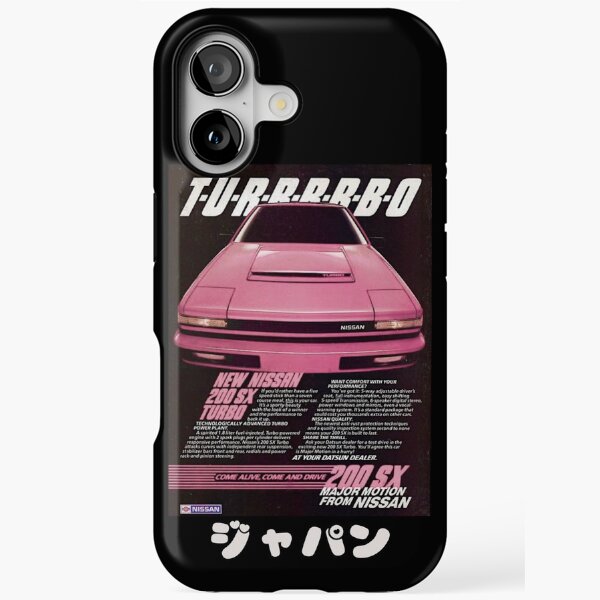 Pink Nissan 200sx Vintage Ad