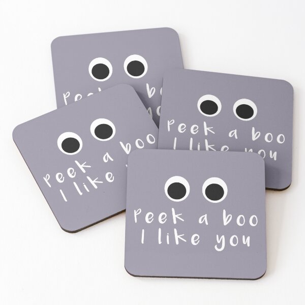 Item preview, peek a boo Halloween Love Valentine's day gift designed and sold by CareShare Design.