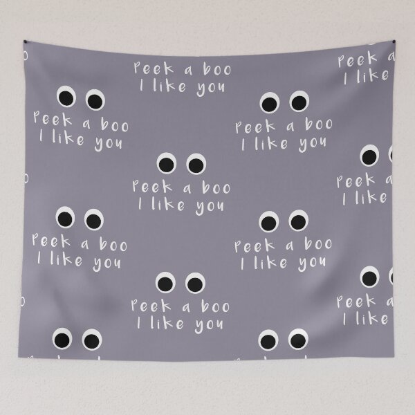Item preview, peek a boo Halloween Love Valentine's day gift designed and sold by CareShare Design.