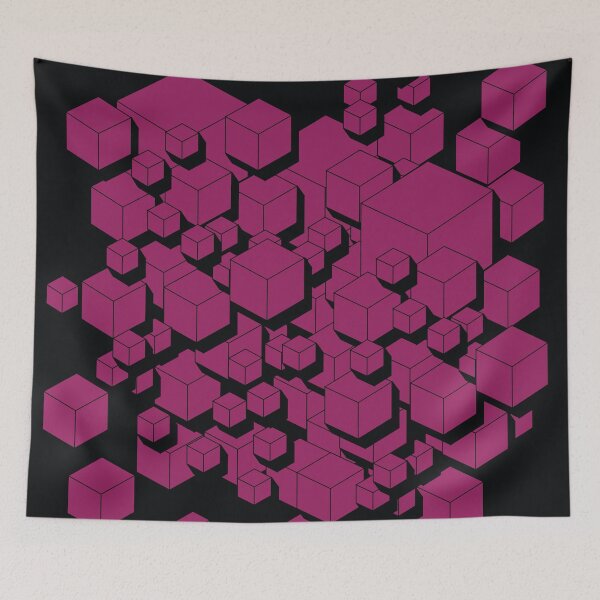 Item preview, 3D Futuristic Cubes VII designed and sold by Amir Faysal.