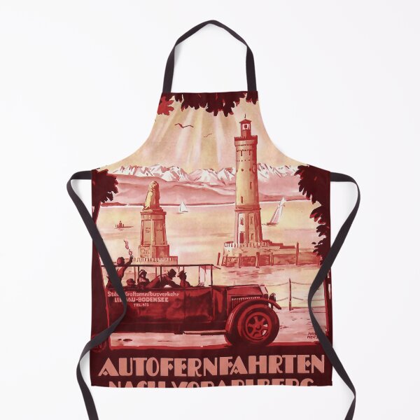 Item preview, Lindau Bodensee retro poster designed and sold by CorasPosters.