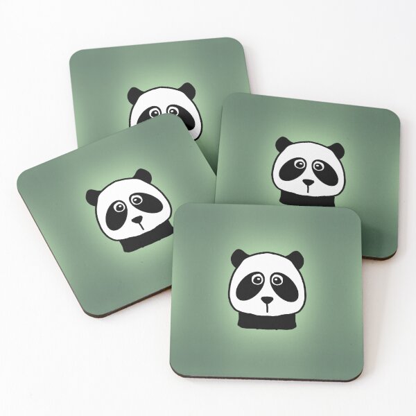 Item preview, Panda 45 Faded Green Background designed and sold by Amanda Roos.