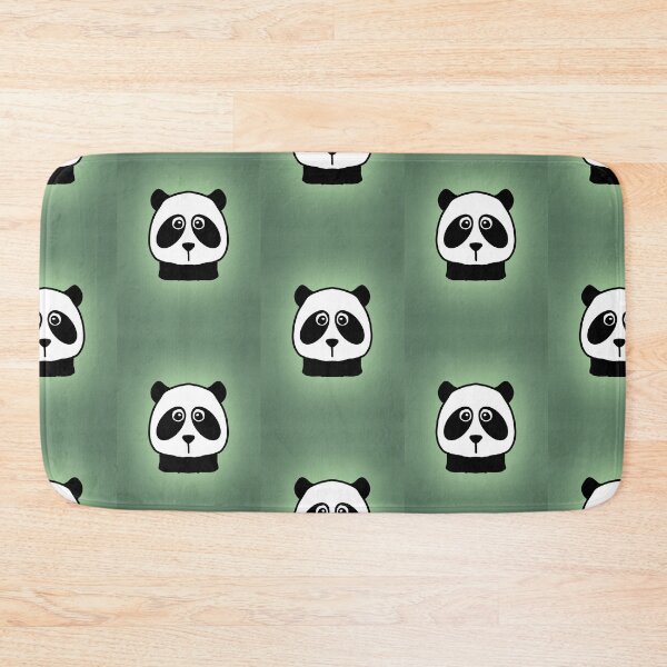 Item preview, Panda 45 Faded Green Background designed and sold by Amanda Roos.