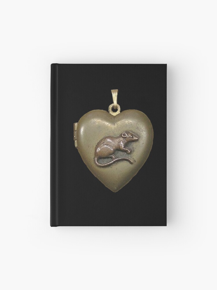 rat heart locket