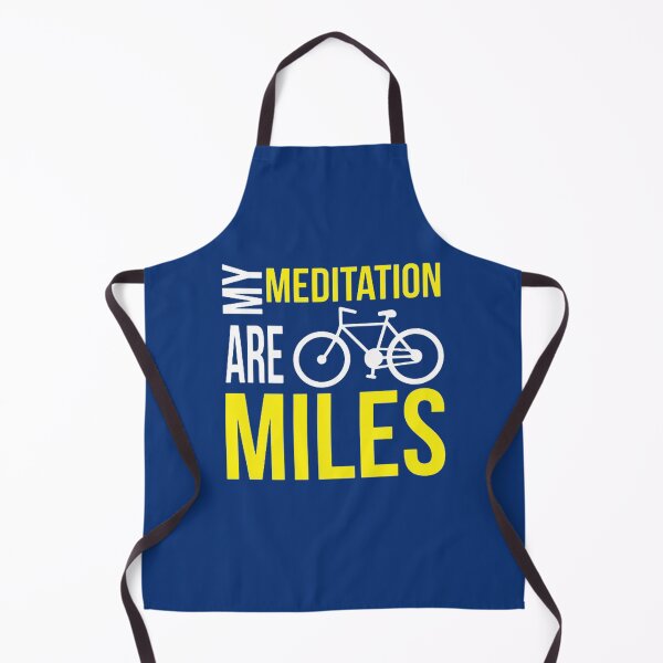 Item preview, Cycling Miles Are My Meditation designed and sold by GeniusDesignArt.
