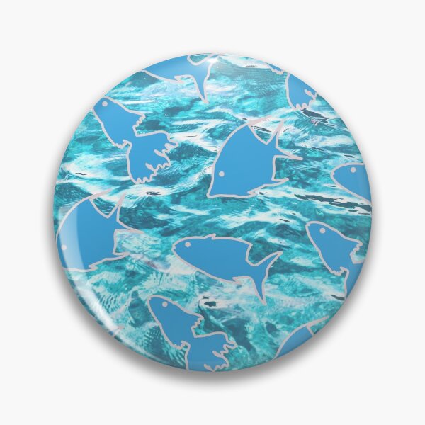 Item preview, Blue ocean, fish pattern designed and sold by Magic-world.