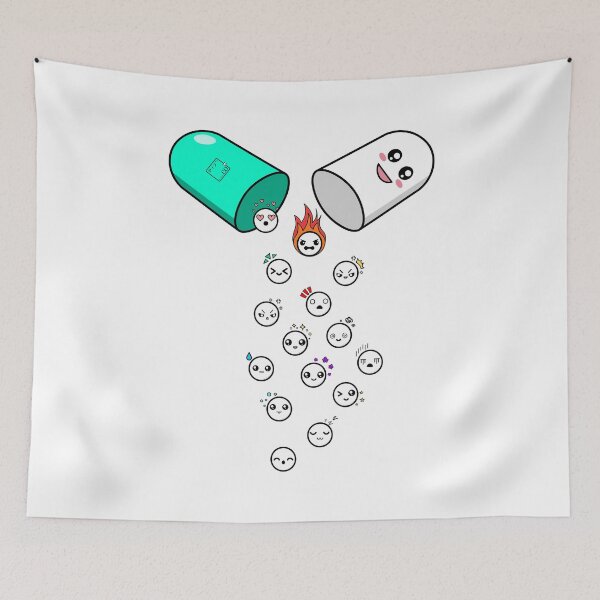 Item preview, Kaomoji XR Pill designed and sold by Disocodesigns.