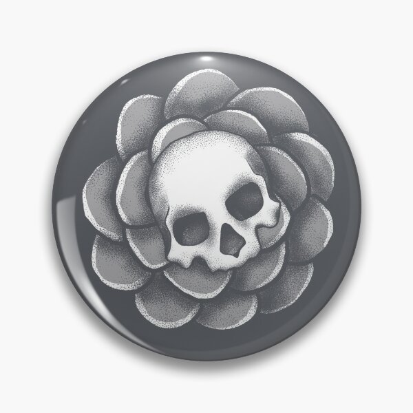 Item preview, Deadly By Nature Flower Skulls designed and sold by Midnight Coffee.