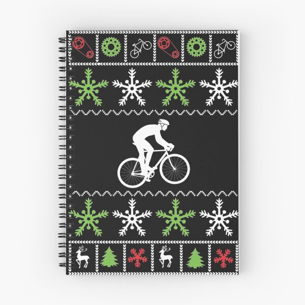 Aperçu de l'œuvre Joyeux Noël à vélo créée et vendue par GeniusDesignArt.