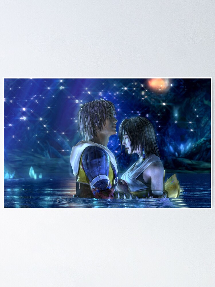 Tidus And Yuna Final Fantasy X Poster By Superboris Redbubble 8596