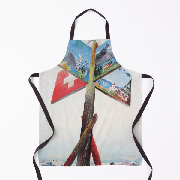 Item preview, Vacances en Suisse retro poster designed and sold by CorasPosters.