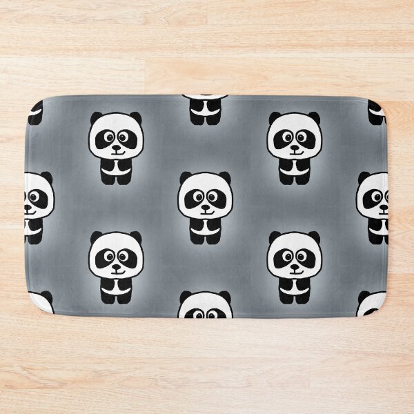 Item preview, Grinning Panda on Gray designed and sold by Amanda Roos.