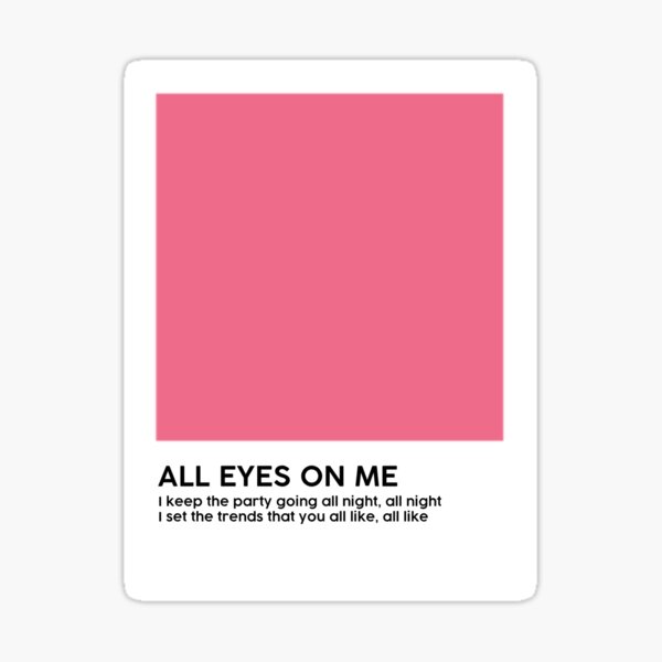 Item preview, All Eyes On Me Pantone Swatch designed and sold by leticiaduranes.