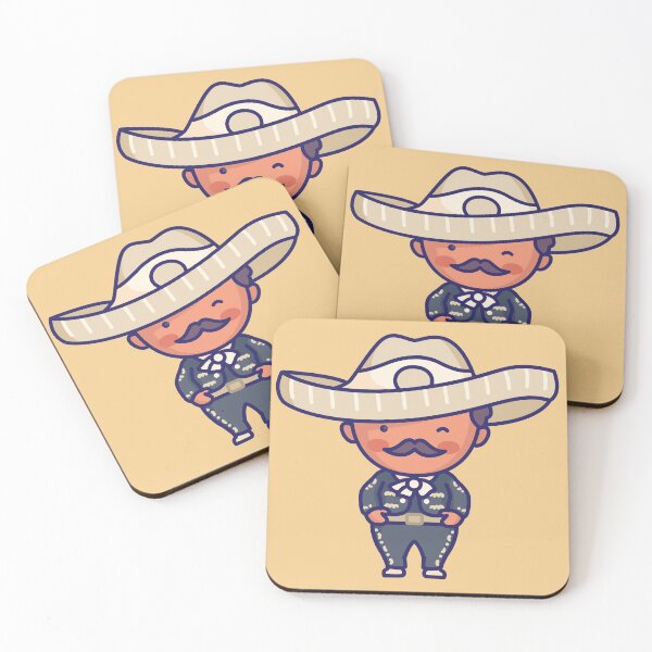 Item preview, Kawaii Mexican Cowboy | Vaquero Hombre Mexicano designed and sold by SLAG-Creative.