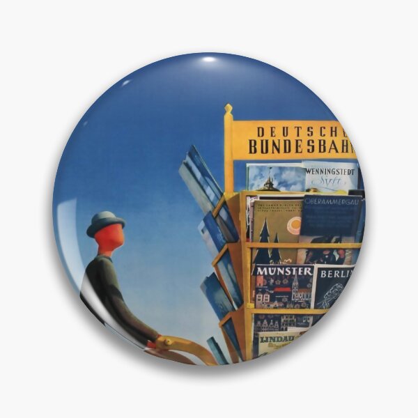 Item preview, Germany retro poster designed and sold by CorasPosters.