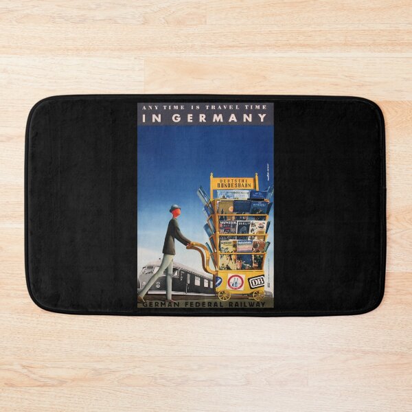 Item preview, Germany retro poster designed and sold by CorasPosters.