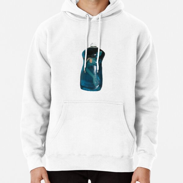 Doll in washing up liquid bottle Pullover Hoodie