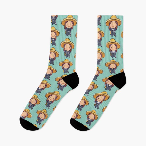 Item preview, Kawaii Traditional Mexican Cowgirl | Vaquera Mexicana designed and sold by SLAG-Creative.