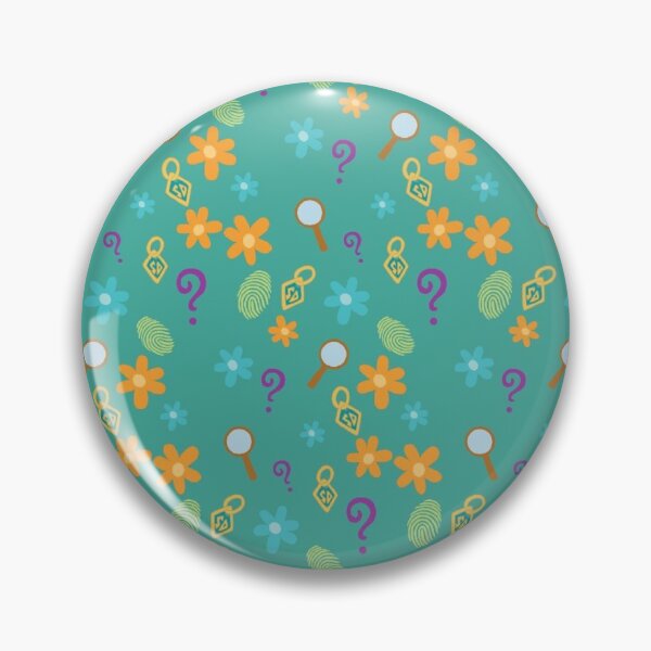 Item preview, Mystery Inc Pattern (Teal) designed and sold by karlaestrada.