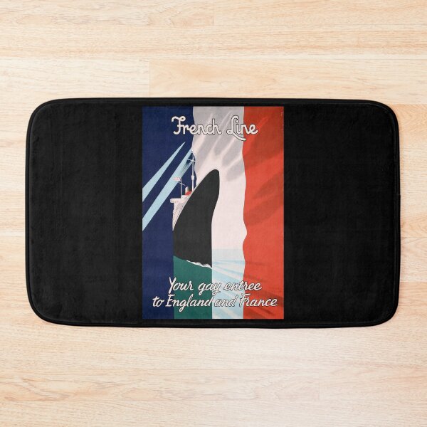 Artikelvorschau, French Line retro poster entworfen und verkauft von CorasPosters.