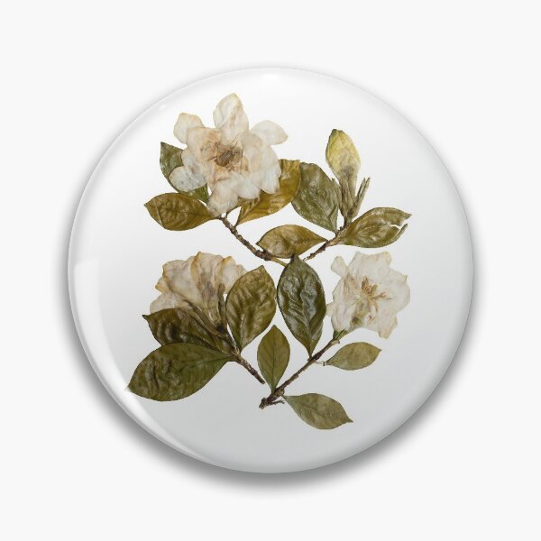 Item preview, Pressed Gardenias, Gardenia Flowers, Gardenia Art, Gardenia Collage designed and sold by PressedbyHNL.
