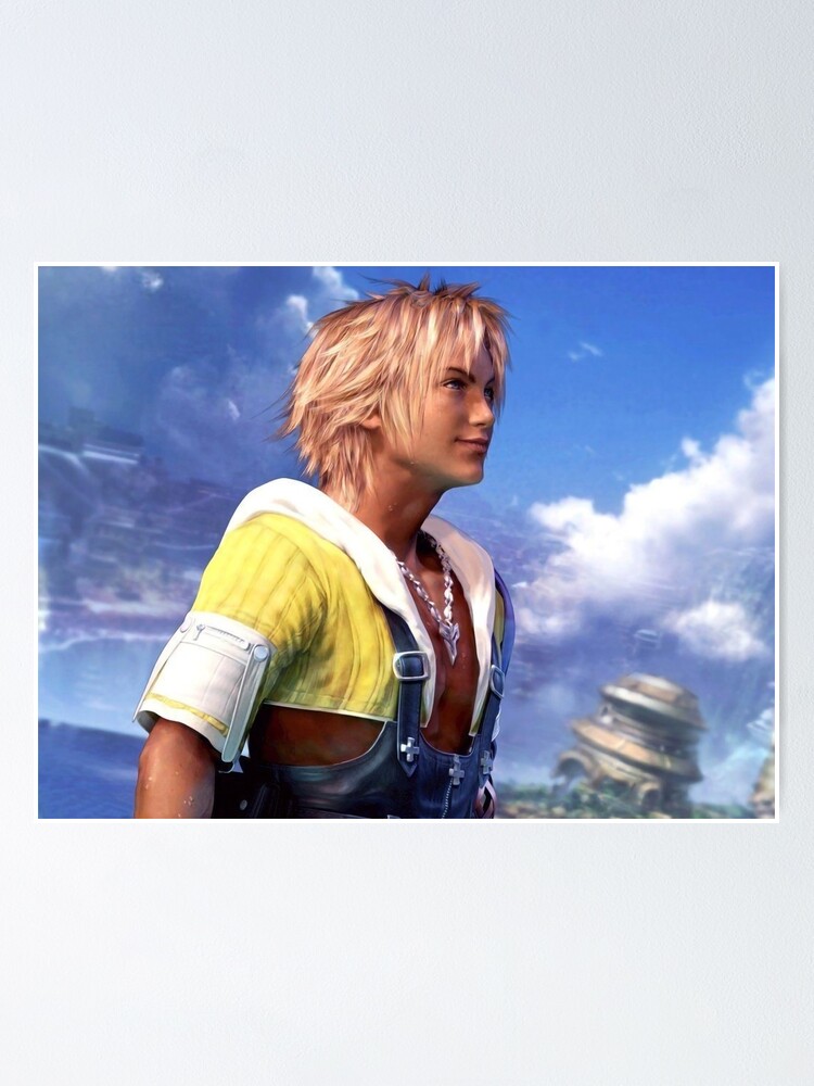 Tidus Final Fantasy X Poster By Superboris Redbubble